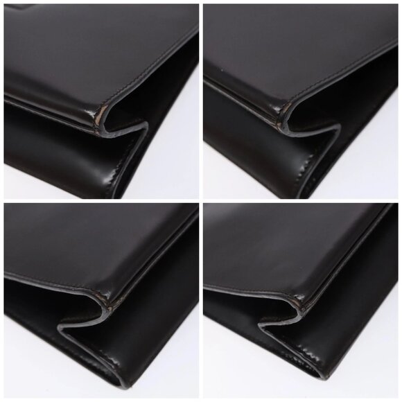 GUCCI Shoulder Bag Patent leather Brown Silver 001 3034 1705 Auth ep10769 - Picture 15 of 15